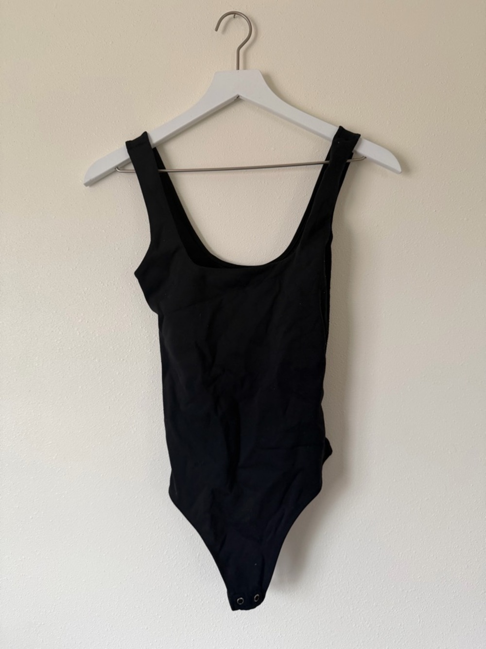 Good American Black Bodysuit Size Small